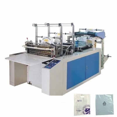 Μηχανή κατασκευής τσαντών με επίπεδο ανοίγματος